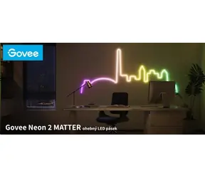 Govee H6641 Neon LED 5m / LED pásek / 48W / BT / WiFi / RGBIC 