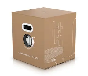 Ubiquiti UniFi Patch CAT5e venkovní kabel STP 305m bílá / AWG 24 / TPE plášť