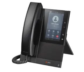 Poly CCX 505 černá / IP telefon / 24 linek / 5" displej / 2xRJ-45 / PoE / Zoom
