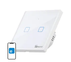 Sonoff T2 EU TX Dotykový spínač osvětlení (2-kanálový) / WiFi + RF 433