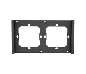 Sonoff M5-2C-80-F Rámeček pro dvojitý 2násobný spínač M5 80 grafit/černá