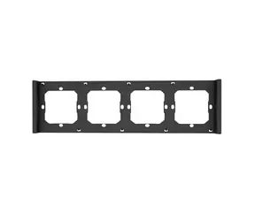 Sonoff M5-4C-80-F Rámeček pro přepínač M5 80 4násobný šedo-černá
