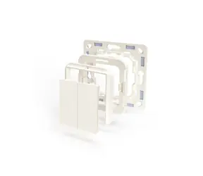 Shelly BLU Wall Switch 4 & Busch-Jaeger Adapter
