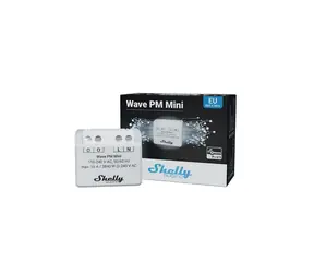 Shelly Qubino Wave PM Mini -  modul pro měření spotřeby do 16A (Z-Wave)