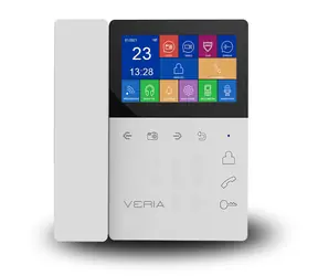 VERIA 7043B LCD monitor videotelefonu se sluchátkem bílá