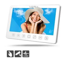 VERIA 7070B LCD monitor videotelefonu bílá