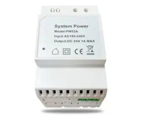 VERIA PW03A Sběrnicový napájecí zdroj na DIN lištu pro systémy VERIA