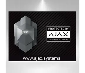 AJAX_sman2001 - Výstražná samolepka 