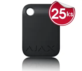 AJAX Tag black 25ks (23529-25) / šifrovaný bezkontaktní tag 