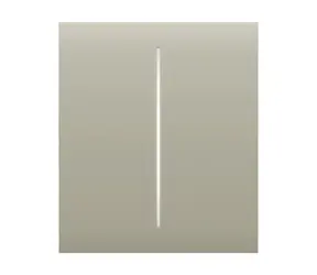AJAX CenterButton (2-gang) - Středové dvou tlačítko pro LightSwitch olivová