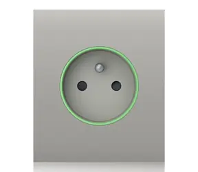 AJAX CenterCover (smart) - Středový kryt zásuvky - horizontální ústřicová