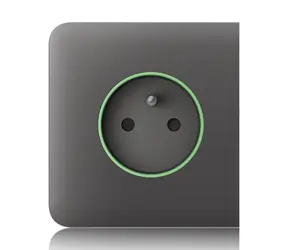 AJAX SideCover (smart) - Boční kryt zásuvky - horizontální šedá