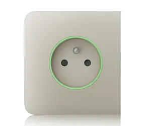 AJAX SideCover (smart) - Boční kryt zásuvky - horizontální slonová kost