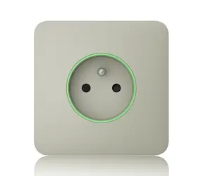 AJAX SoloCover (smart) - Samostatný kryt zásuvky ústřicová