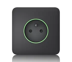 AJAX SoloCover (smart) - Samostatný kryt zásuvky grafitová