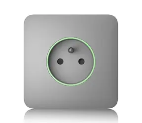 AJAX SoloCover (smart) - Samostatný kryt zásuvky mlhová