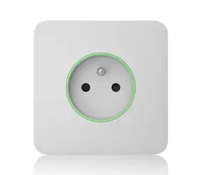 AJAX SoloCover (smart) - Samostatný kryt zásuvky bílá