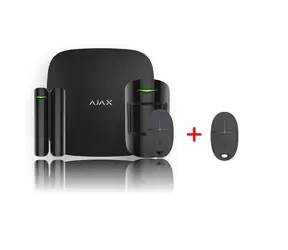  AJAX StarterKit SET 9 black + AJAX SpaceControl black - ZDARMA