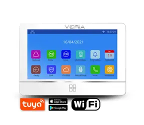 VERIA 8277B-W LCD monitor videotelefonu (Wi-Fi) série 2-WIRE bílá