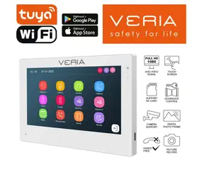 VERIA 3001-W LCD monitor videotelefonu bílá