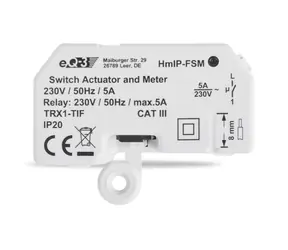 Homematic IP HmIP-FSM Spínací akční člen s měřením - 5A / skrytá montáž