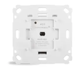 Homematic HmIP-BS2 Spínací akční člen dvoukanálový - 6A / zápustná montáž 