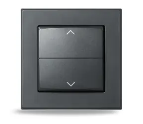 Homematic IP HmIP-BRA-A Kryt kolébkového vypínače - se symboly antracit