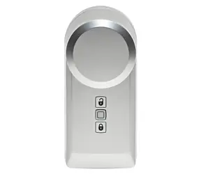 Homematic IP HmIP-DLD-S Pohon dveřního zámku stříbrná