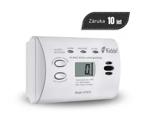 Kidde K7DCO detektor CO s displejem