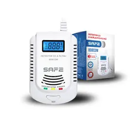 SAFE 808COM Kombinovaný detektor CO hořlavých a výbušných plynů 