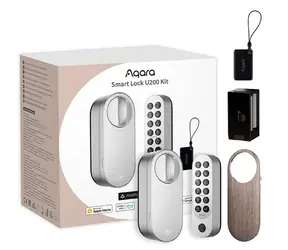 Aqara U200 kit Smart Home zámek dveří stříbrná