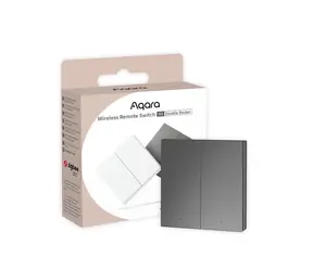 Aqara H1 WRS-R02-G) Dvojitý tlačítkový bateriový vypínač šedá / ZigBee