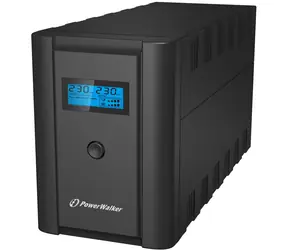 PowerWalker VI 1200 SHL / záložní zdroj UPS / 1200 VA / 600 W / 2x FR / 2x IEC C13