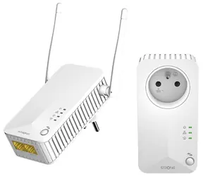 STRONG Powerline WF 600 DUO FR / Sada Powerline adaptérů / 300Mbps / 2x LAN / 2ks