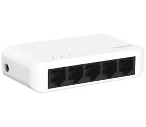 STRONG SW5000P bílá / Switch / 5-Port / 1000 Mbps / pasivní PoE