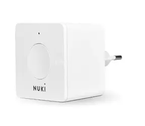 Nuki Bridge bílá / Ovladač zámeku na dveře / Google Assistant, Apple HomeKit
