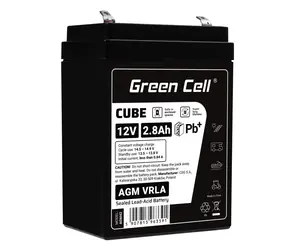 Green Cell AGM baterie 12V 2.8Ah