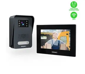 EVOLVEO DoorPhone AP1- 2 černá / Drátový videotelefon s aplikací