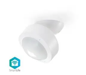 Nedis WIFISM10CWT bílá / Pohybový senzor / Wi-Fi / SmartLife / Úhel detektoru: 120° / Rozsah: 10m 