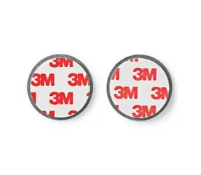Nedis Lepicí páska pro montáž detektoru stříbrná / Průměr: 39.4 mm / Magnetické 