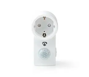 Nedis Detektor pohybu / Krytý / Type F (CEE 7/7) / Typ F (CEE 7/7) / 120 ° / 5 - 300 W / 300 W / 1200 W / 3 - 2000 Lux 