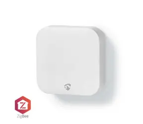 Nedis SmartLife nástěnný vypínač bílá / Zigbee 3.0 / Nástěnný držák / Android & iOS / Plast 
