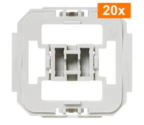 Homematic IP Adaptér Merten (20ks) / pro kompatibilní rámečky a kryty řady Merten