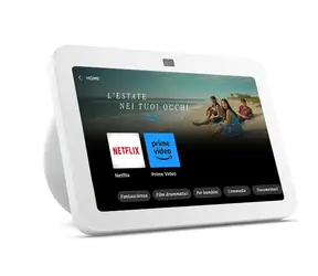 Amazon Echo Show 8 (3rd Generation 2023) bílá DE / Zařízení virtuálního asistenta
