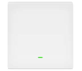 EVOLVEO WiFi Single Switch Chytrý vypínač pro ovládání osvětlení bílá / Jedno tlačítko / IP44 / Smart Life (Tuya) / 10A