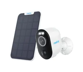 Reolink Argus Series B330 bílá / bezdrátová IP kamera + solární panel / 2880 x 1620 / IP65 / mikrofon & repro / WiFi 