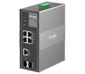 TP-Link Omada IES206GPP / Switch / 4x GbE RJ-45 (1x PoE++ & 3x PoE+) / 1x combo RJ-45/SFP / 1x GbE SFP