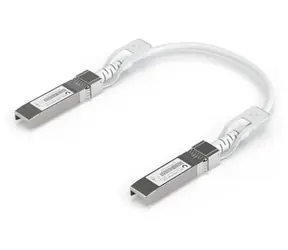 Ubiquiti Uplink Cable SFP28 0.3m bílá / 1/10/25Gbps / podpora SFP/SFP+ / průměr 3mm