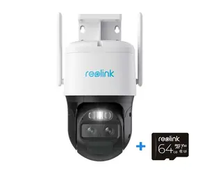 Reolink TrackMix Series G765 bílá / venkovní IP kamera / 2560x1440 / mikrofon & repro / IP65 / PIR / microSD