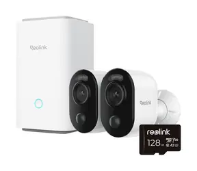 Reolink Home Hub + 2x Argus Series B310 + 128GB microSD karta / 2304 x 1296 / IP65